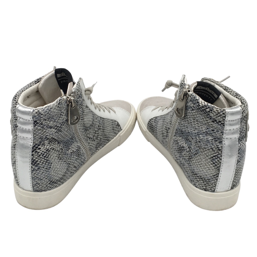 Vintage Havana Dayne Snake/ White Suede Leather High Top Sneakers Size 8.5 — image 8 of 8